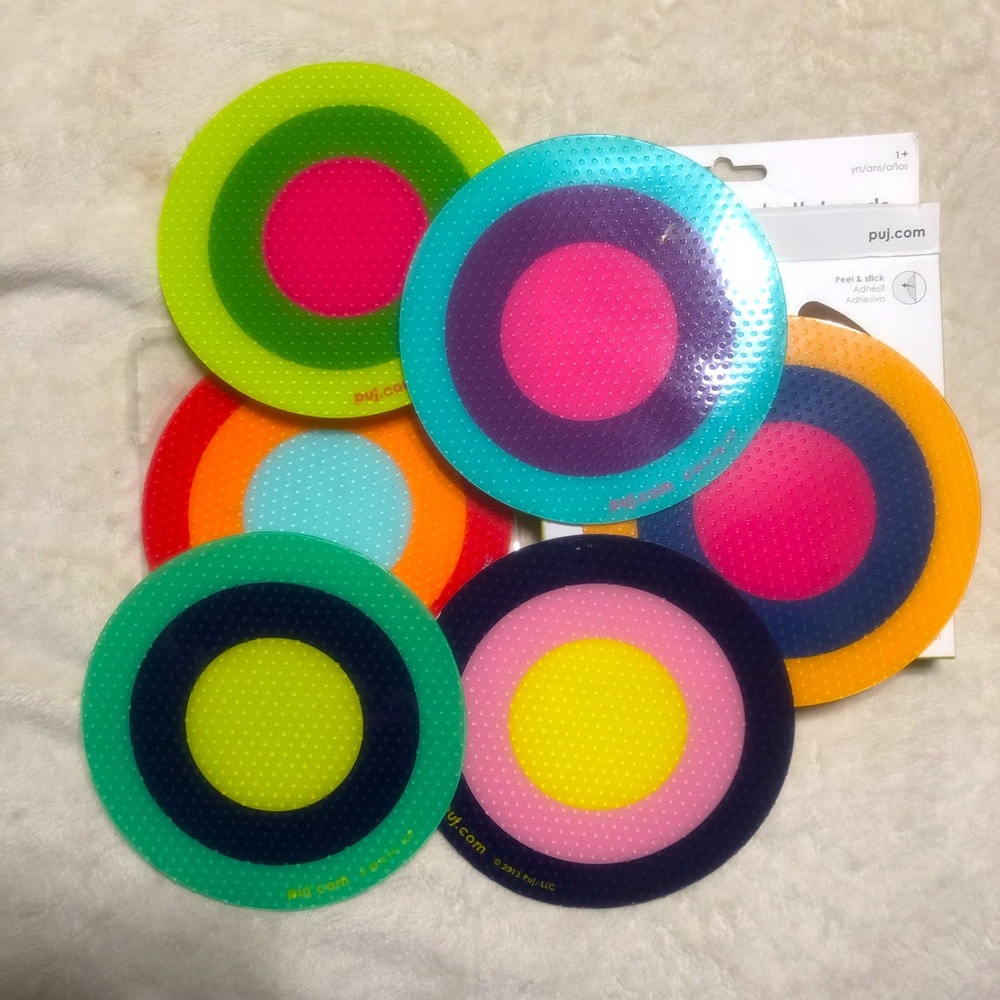 BRAND NEW Puj Adhesive Grippy Bath Treads